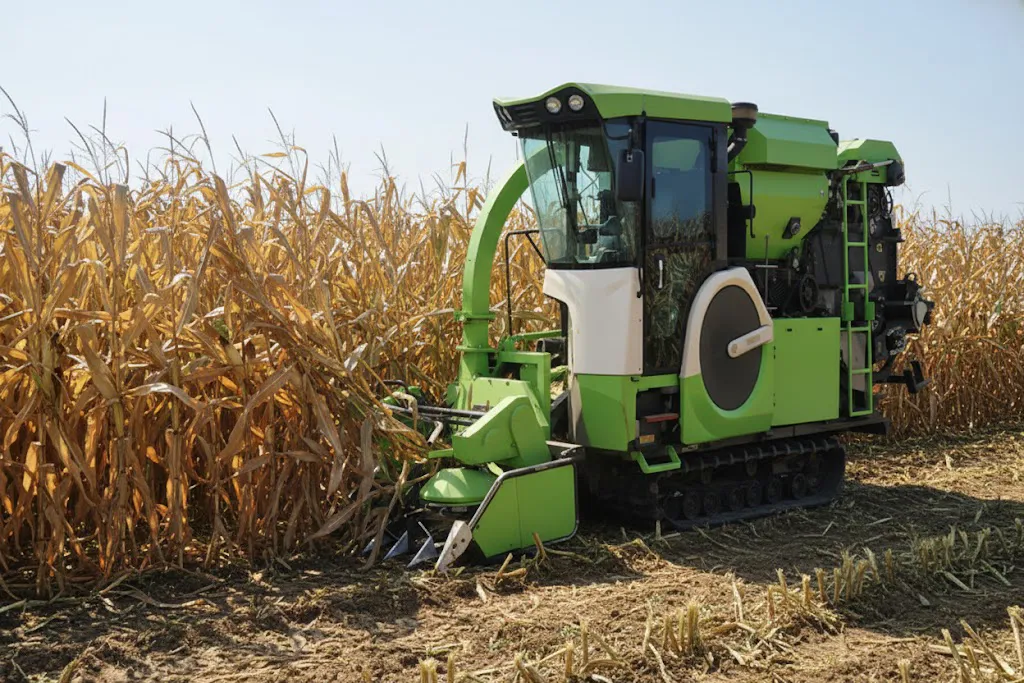 Grain Combine Harvester