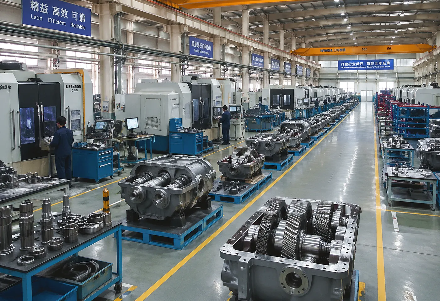 pto gearbox workshop