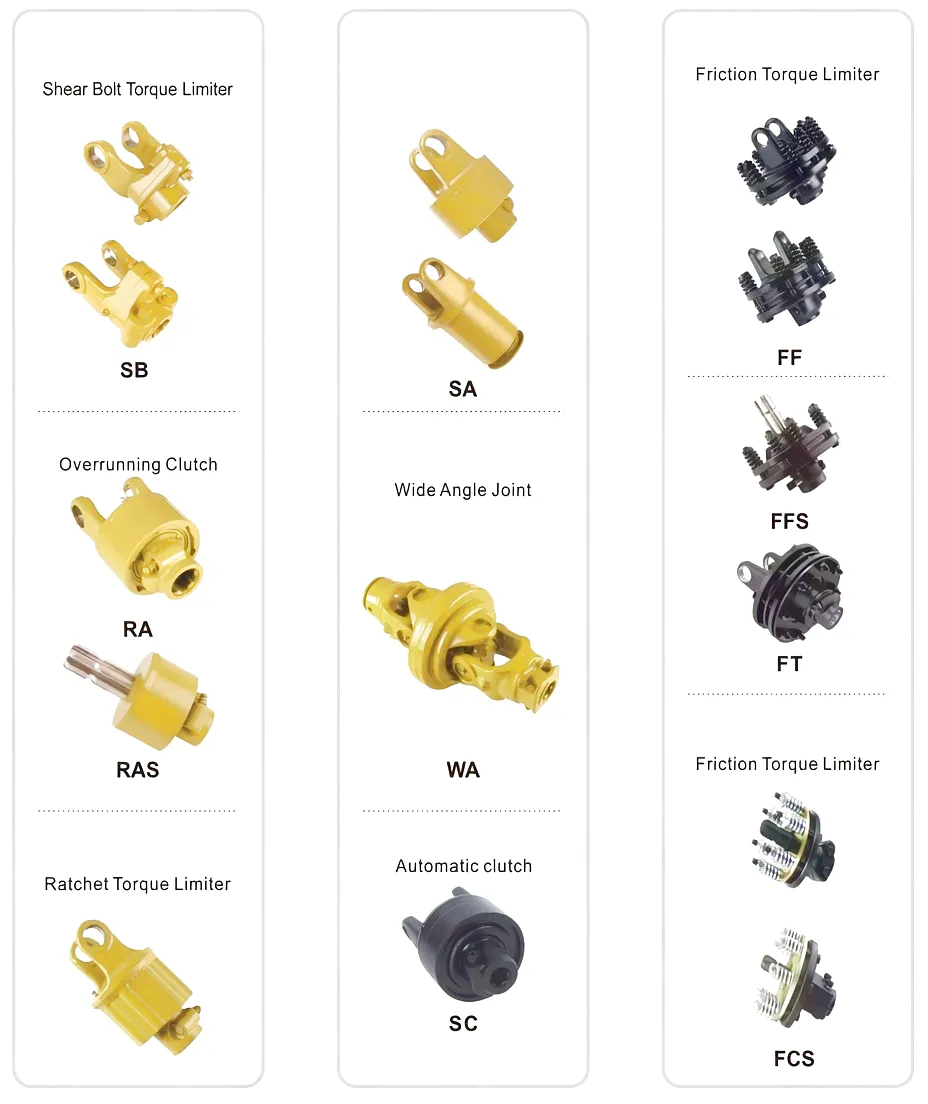 PTO Shaft Technical Drawing Jaylor TMR