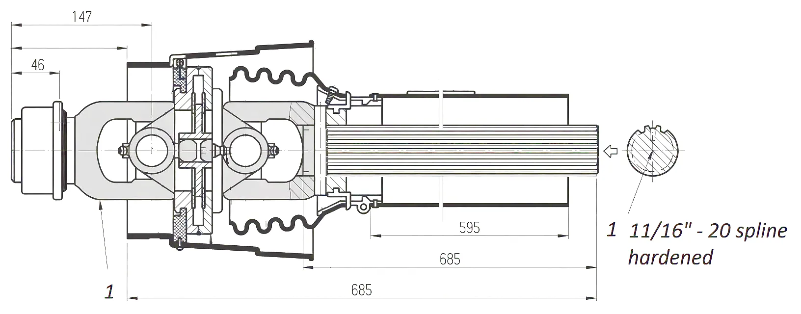 PTO Shaft Technical Specification