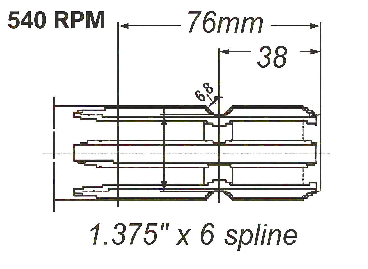 PTO Shaft Technical Specification