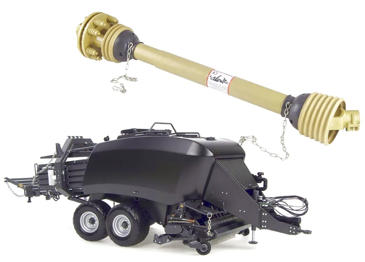 PTO Shaft for Krone BIGpack 1290 Square Baler - Full Assembly View