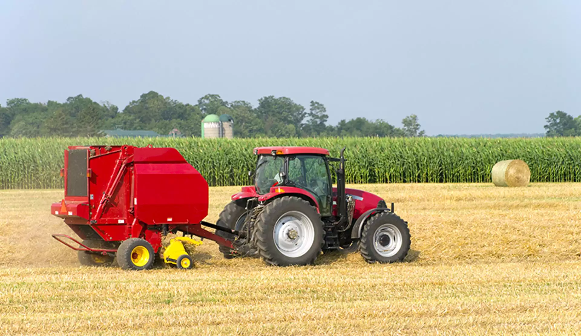 PTO Drive Shaft for Square Balers in UK agricultural field