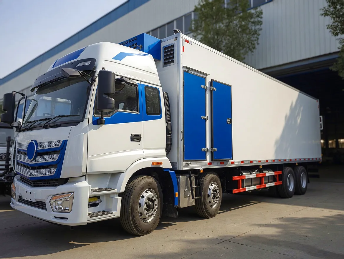 PTO shaft application on bulk feed delivery truck