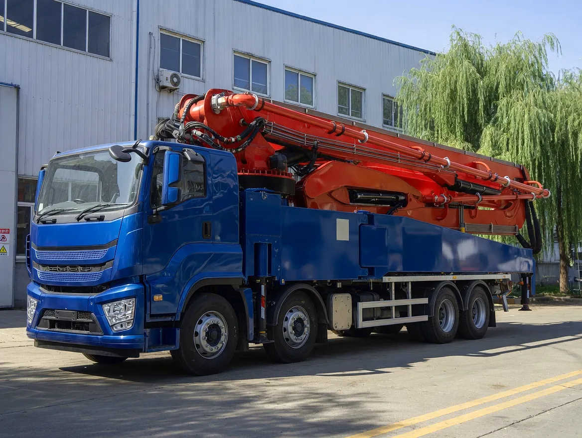 PTO Shaft for Concrete Pump Trucks: The Engineering Backbone of High-Rise Construction 4 Concrete pump truck application site