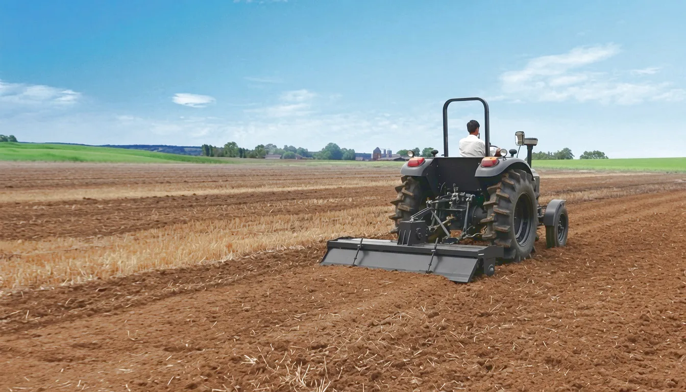 Rotary tiller gearbox in market garden application