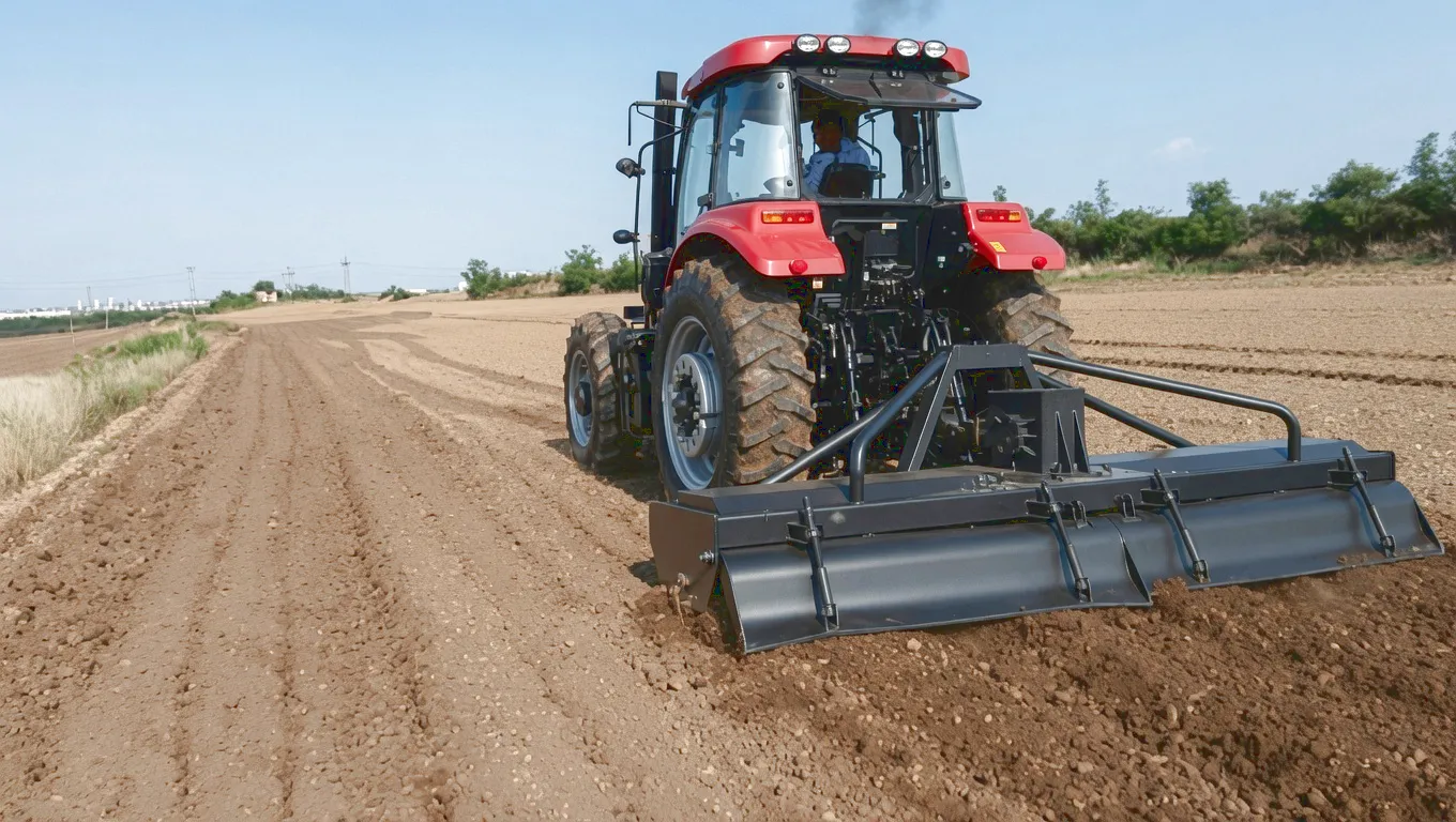 Rotary tiller application in arable seedbed preparation UK