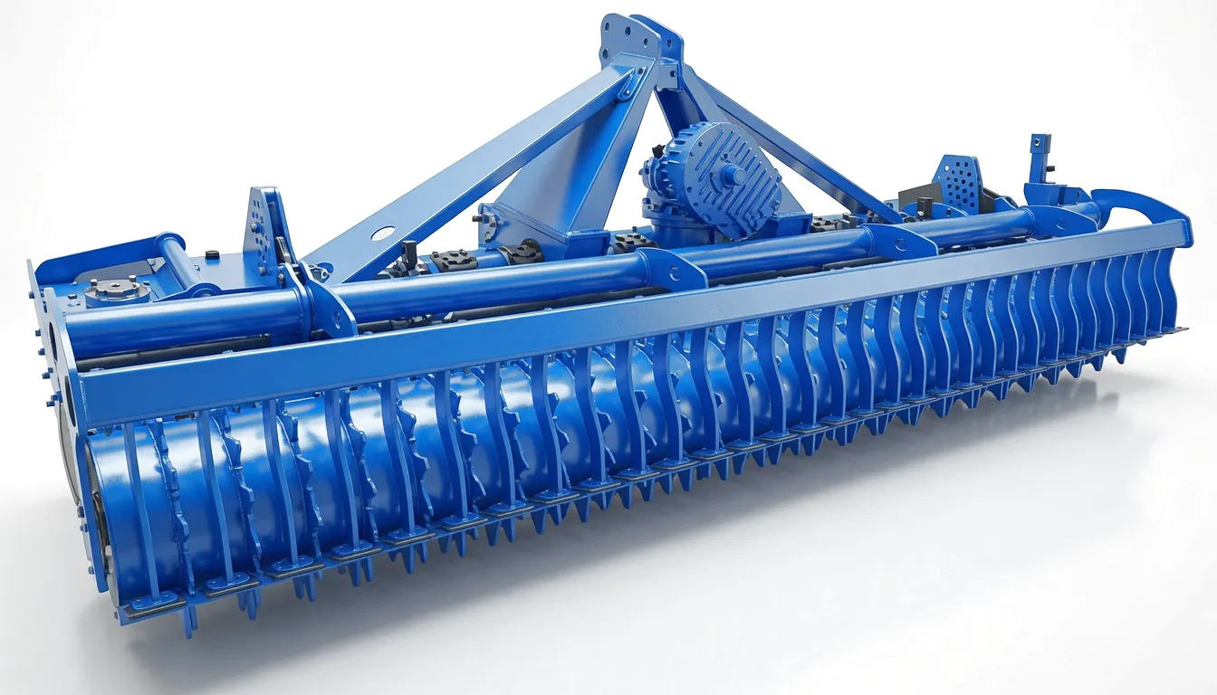 Central Gearbox in Power Harrow Applications: Engineering Precision for UK Arable Farming 7 Power harrow gearbox application in vegetable bed formation